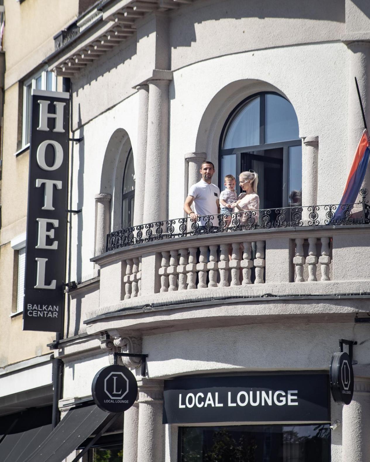 Hotel Balkan Centar Bijeljina Exteriör bild